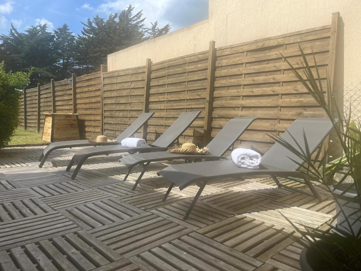 Le 4 Maison De Charme Proche De La Plage Wifi 巴讷维尔-卡特里特 外观 照片